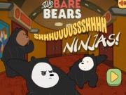 We Bare Bears games: Shush Ninjas Game