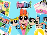 Powerpuff Girls Games: POW Art Game
